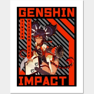 Xinyan | Genshin Impact Posters and Art